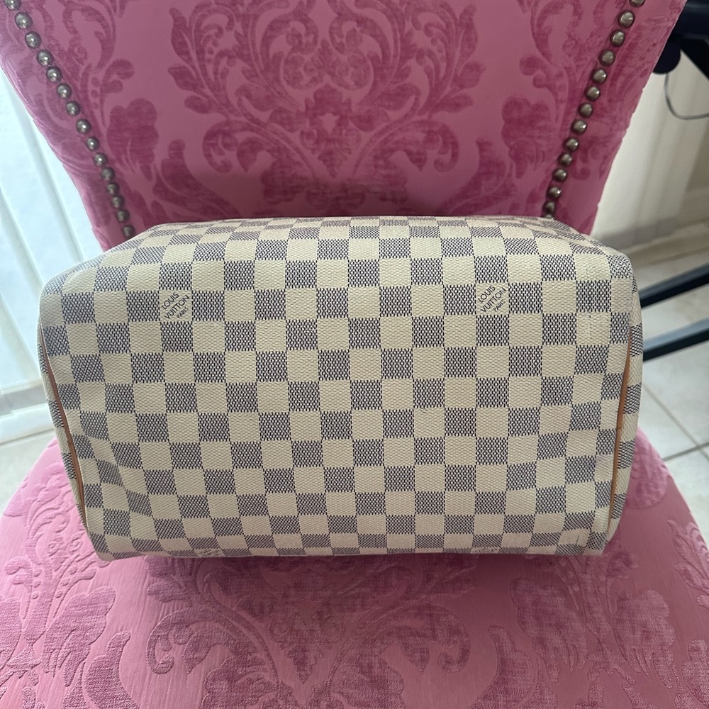 Louis Vuitton Speedy 30 Damier Azur - Picture 7 of 17
